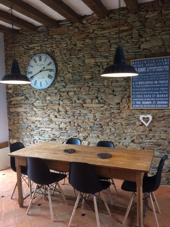 La Mouliniere, Jolie Longere Du Xviie Bed & Breakfast La Jaille-Yvon Luaran gambar