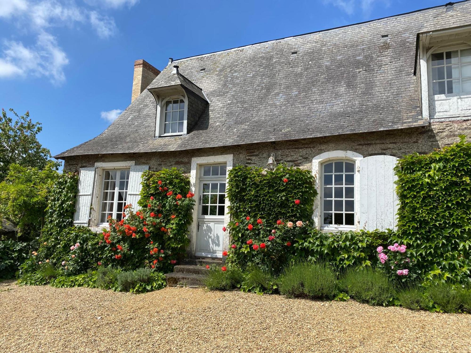 La Mouliniere, Jolie Longere Du Xviie Bed & Breakfast La Jaille-Yvon Luaran gambar